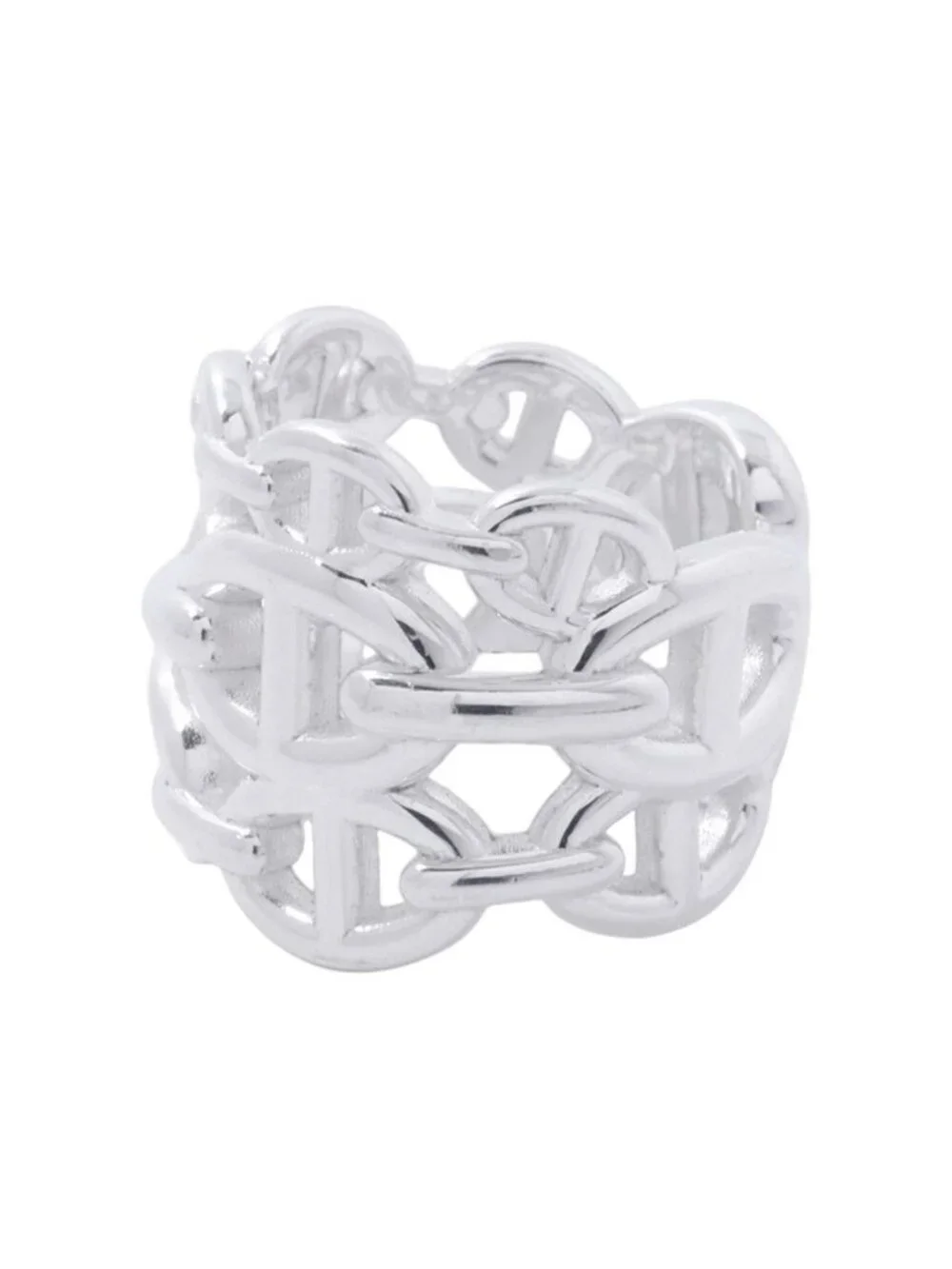 Hermes Ring Chaine D'ancre Enchainee GM